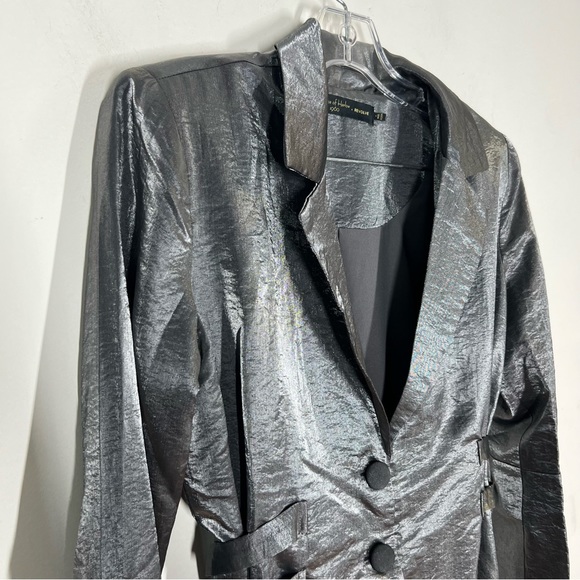 NEW House of Harlow 1960 x REVOLVE Linor Blazer Dress in Slate Grey - Picture 8 of 8